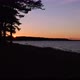 Sunset time lapse over the forest and sea - VideoHive Item for Sale