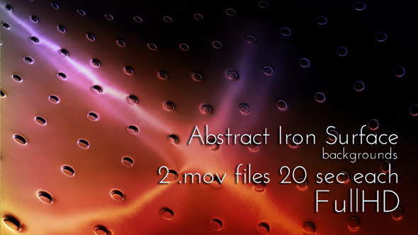 Abstract Iron Surface with Apertures alt