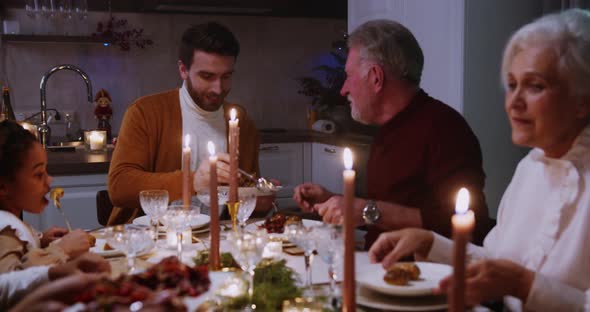 Christmas Celebrations, Fireplace And Christmas Tree, Christmas Preparation Process (4) alt