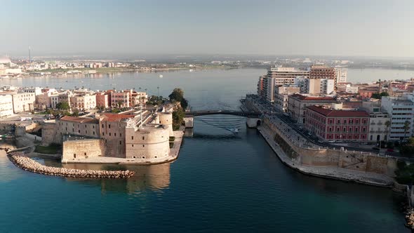 Aerial view of Taranto