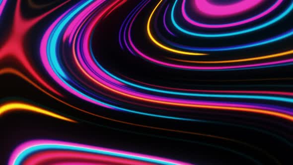 Abstract Speed Lines Loop Background 
