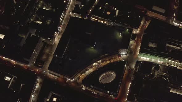 High Angle View of Town Development alt