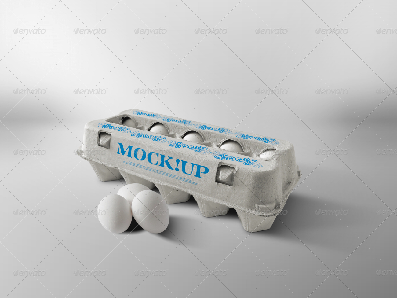 Egg Carton Mockup by Fusionhorn | GraphicRiver