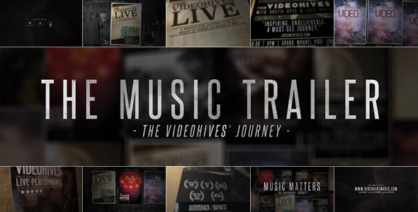 The Music Trailer - VideoHive 8349724