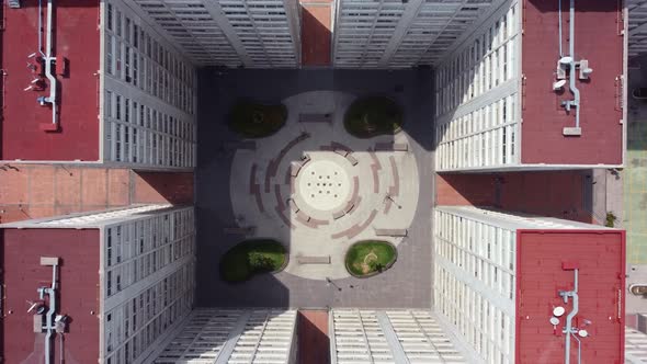 Top down view of a housing unit in Mexico City alt