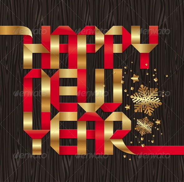 Christmas Paper Greeting - Seasons/Holidays Conceptual