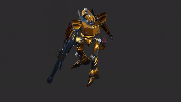 Robots act in idle style alt