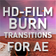 HD Film Burn Transitions - VideoHive Item for Sale