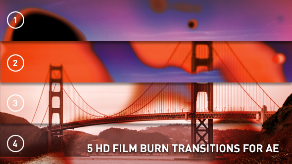 HD Film Burn - VideoHive 8279564