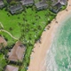 Aerial  View of Poipu Kauai Island Showing Luxury Resort and Clear Blue Beach - VideoHive Item for Sale