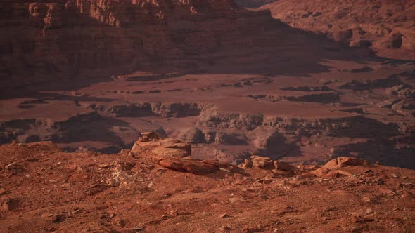 Grand Canyon in Arizona at Sunny Day alt