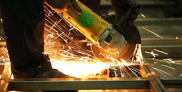 Working With an Angle Grinder