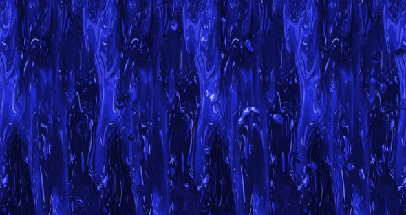 Dark blue abstract background animation with bubbles