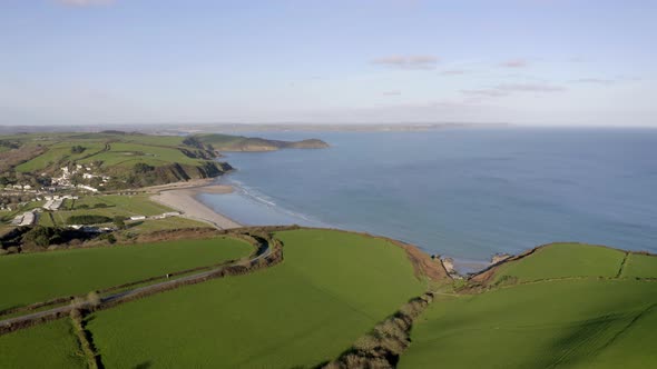 The Picturesque Aerial Views of the Cornish Coastline in the UK alt