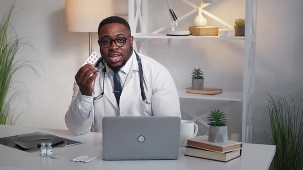 Medicine Advertising Pills Prescription Man Clinic alt