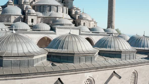 Fatih Mosque Exterior Aerial View 5