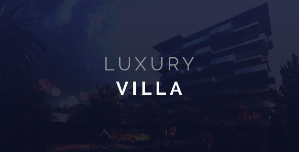Luxury Villa PSD - ThemeForest 8389963