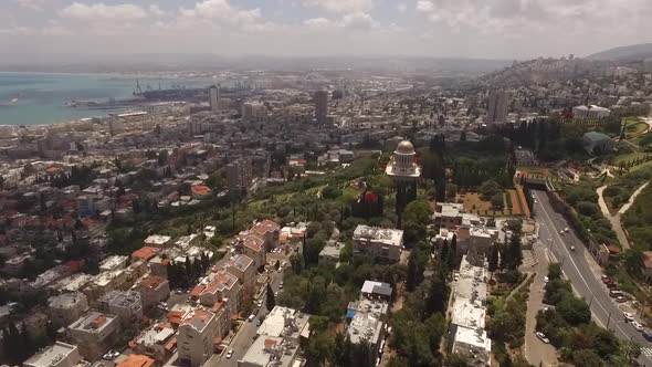 Aerial City by the Sea