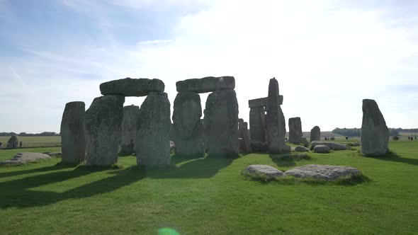 Rocks and stones of Stonehenge  alt