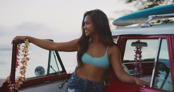 Happy to be at the beach in style alt