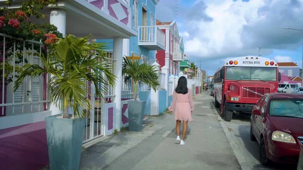 Curacao Colorful Bouldings Around Willemstad Punda and Otrobanda Pietermaai District Multicolored alt