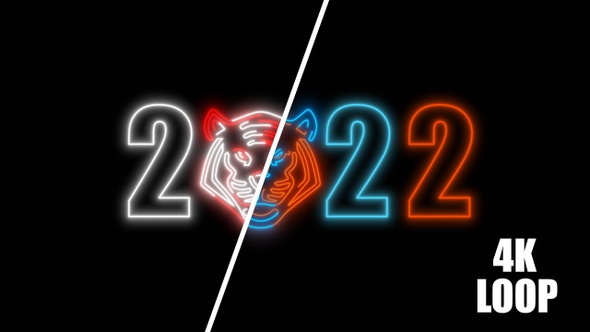 2022 Neon with Tiger Face