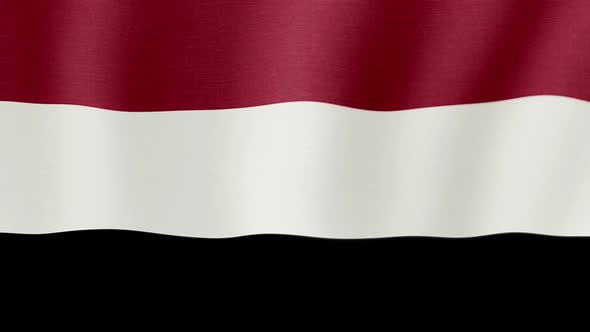 The National Flag of Yemen