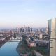 Frankfurt Am Main, Germany Skyline Establisher Sunrise Hyperlapse Moving Time Lapse with European - VideoHive Item for Sale