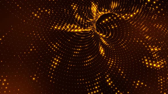 Brown Color Glowing Technology Particle Animated Background alt