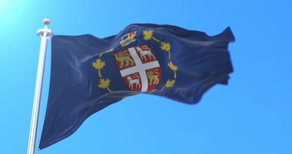 Lieutenant Governor of Province of Newfoundland and Labrador Flag, Canada alt