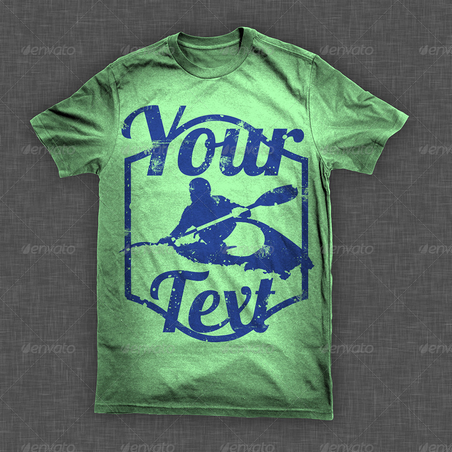 Sport Kayaking TShirt by protosdesign GraphicRiver