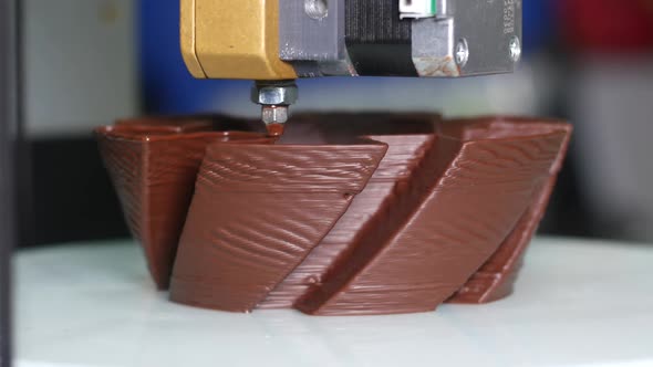 Making Dessert With 3D Printer