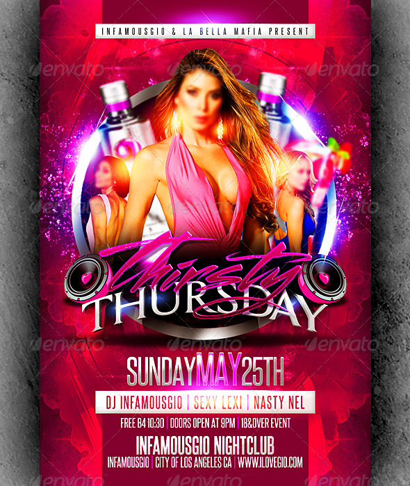 Thirsty Thursdays 2 - Clubs & Parties Events