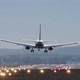 Commercial Airplane Landing in the Morning - VideoHive Item for Sale