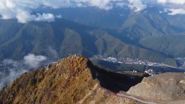 Krasnaya Polyana. Sochi. Olympic Village. Esto Sadok. alt