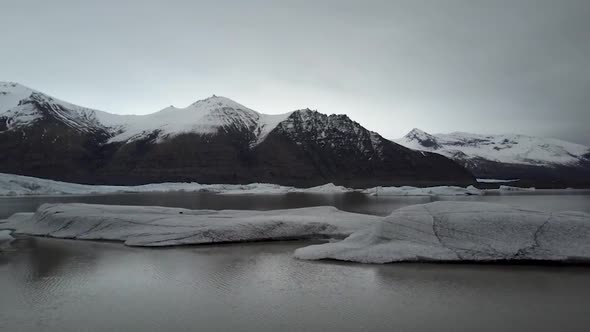 Mountains, water and ice