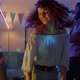 Excited Girl Dancing with Friends at Home Enjoying Party Smiling Relaxing Late in the Evening - VideoHive Item for Sale