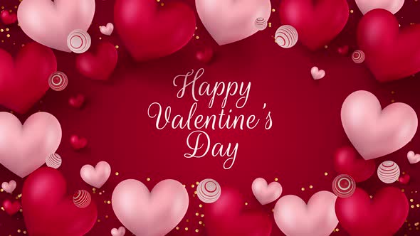 Valentine Day Border Animation alt