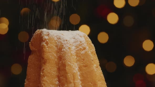 Typical Christmas sweet panettone alt