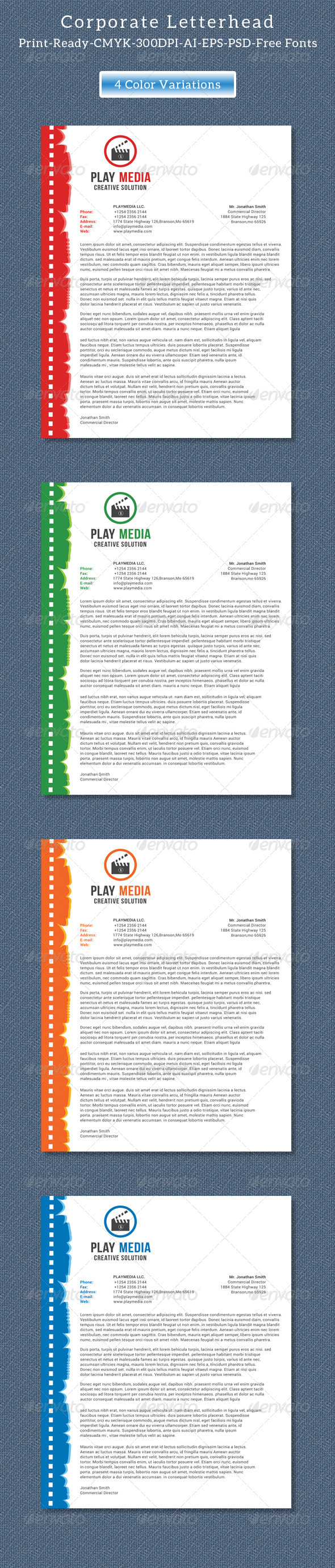 Corporate Letterhead Vol.2