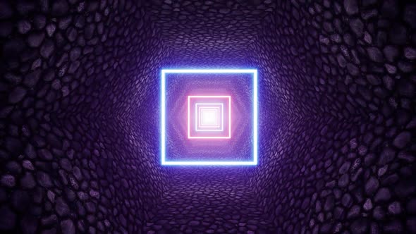 Neon Square Light Gravel VJ Tunnel alt