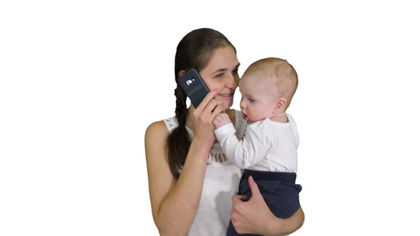 Motherhood multi-tasking, family and people concept - alt