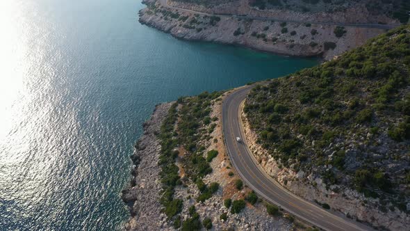 Road Along Coastline alt