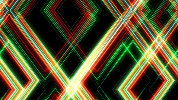 Abstract Glow Lines Gradient Background