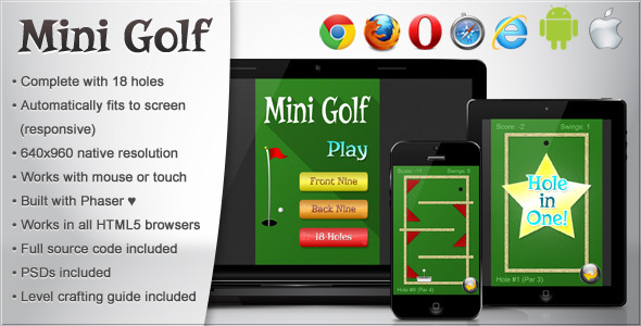Mini Golf - CodeCanyon 8419191