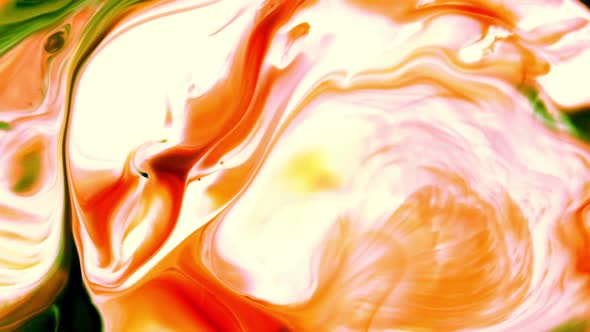 Abstract Colorful Paint Turbulence Explode 3