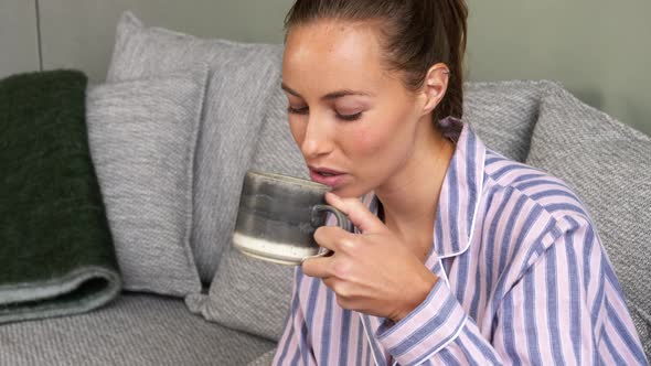 Cup of Hot Choco in the Living Room alt