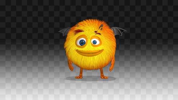 Furry Monster Harry Says YES