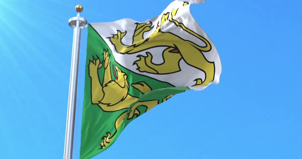 Canton of Thurgau Flag, Switzerland alt