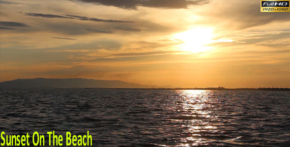 Sunset On The Beach alt